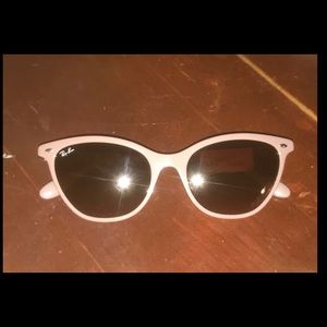 Pink and blue ray-ban